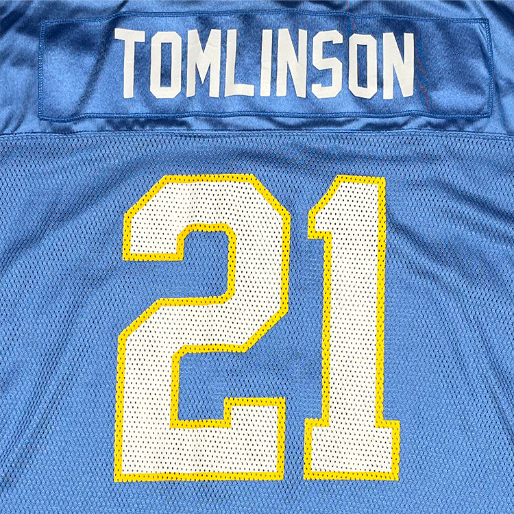 Reebok San Diego Chargers LaDainian Tomlinson 21 Replica Alt Home Jersey