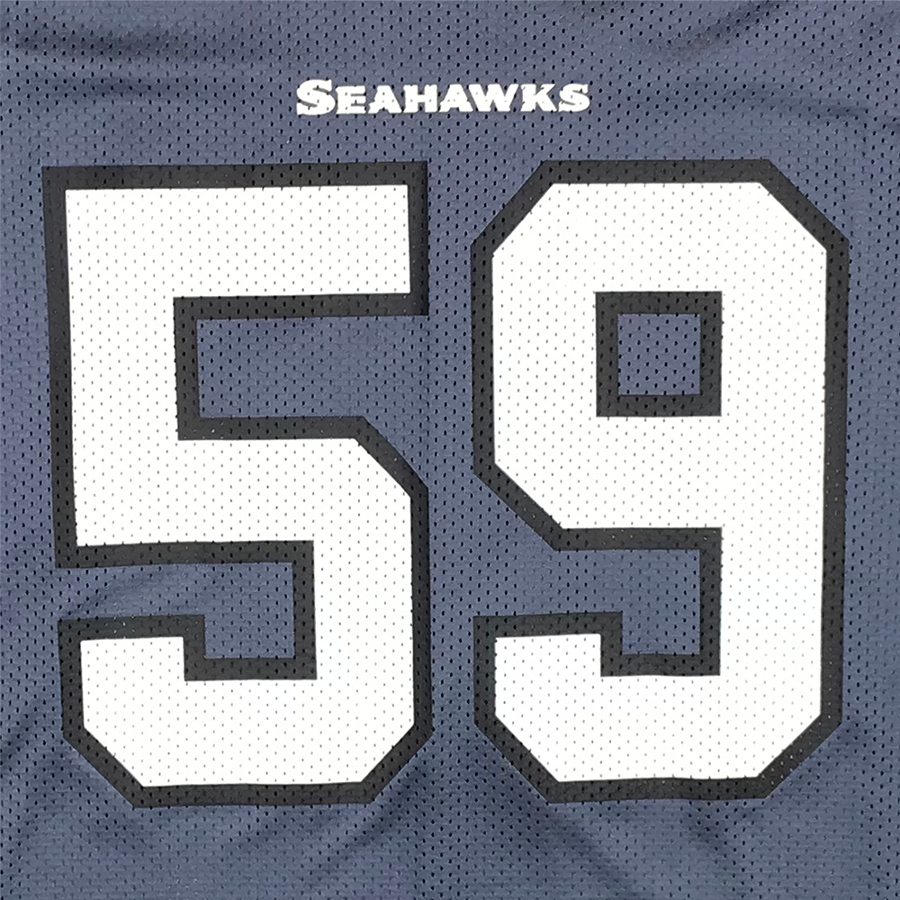 Reebok Seattle Seahawks Aaron Curry 59 Replica Home Jersey