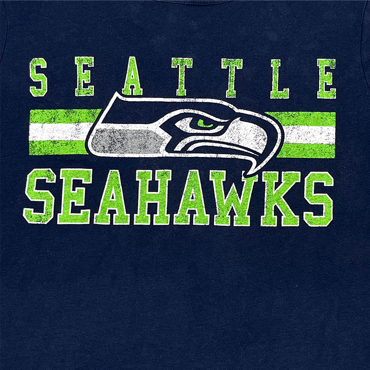 NFL Team Apparel Seattle Seahawks Scoop Neck T-Shirt