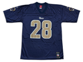Reebok St. Louis Rams Marshall Faulk 28 Replica Home Jersey