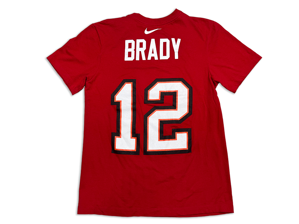 Nike Tampa Bay Buccaneers Tom Brady 12 Jersey T-Shirt