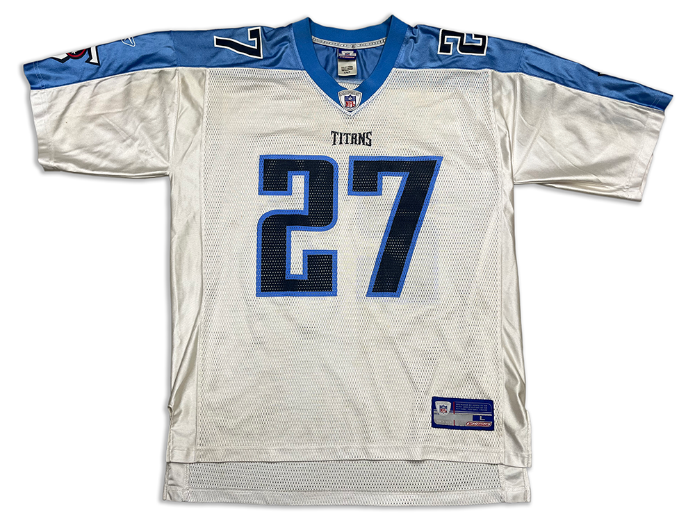Reebok Tennessee Titans Eddie George 27 Replica Away Jersey