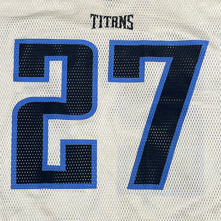 Reebok Tennessee Titans Eddie George 27 Replica Away Jersey