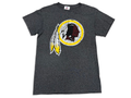 NFL Team Apparel Washington Redskins Distressed Logo T-Shirt